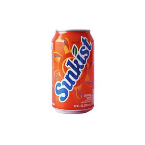 Sunkist Orange-355ml - Can - USA Foods