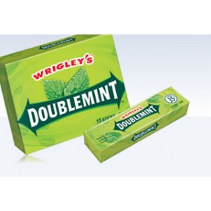 Doublemint Chewing Gum 5 Stick Pack x 3 DATED | 