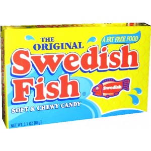 Swedish Fish T/Box 88g -Red | 