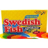 Swedish Fish T/Box 99g -Assorted 