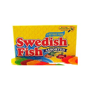 Swedish Fish T/Box 99g -Assorted  | 