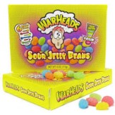 Warheads Sour Jelly Beans T/Box 113g