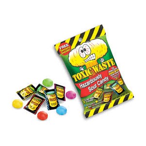 sour toxic waste candy 57g