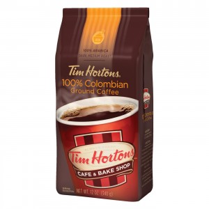 Tim Hortons Columbia Dark Medium Roast Ground Coffee 340g | 