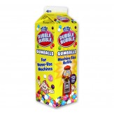  DUBBLE BUBBLE GUMBALLS MACHINE REFILL - MILK CARTON