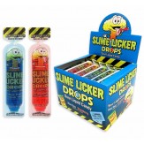  TOXIC WASTE SLIME LICKER DROPS - BLUE RAZZ & STRAWBERRY